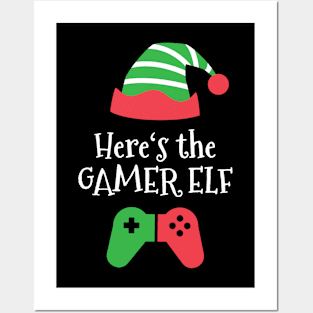 Here`s the gamer Elf costume Nerd Gaming Video Game Posters and Art